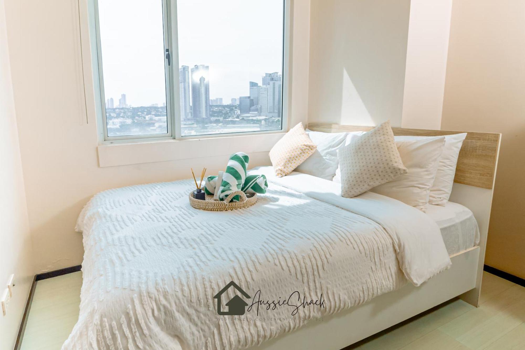 Aussie Shack - 2Br Modern Condo With Skyline View Манила Екстериор снимка